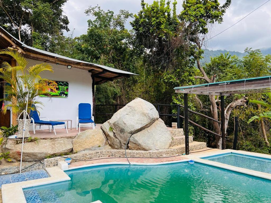 Minca Cabana La Roca Santa Marta (Magdalena) Exterior foto